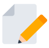 메모&연필 아이콘